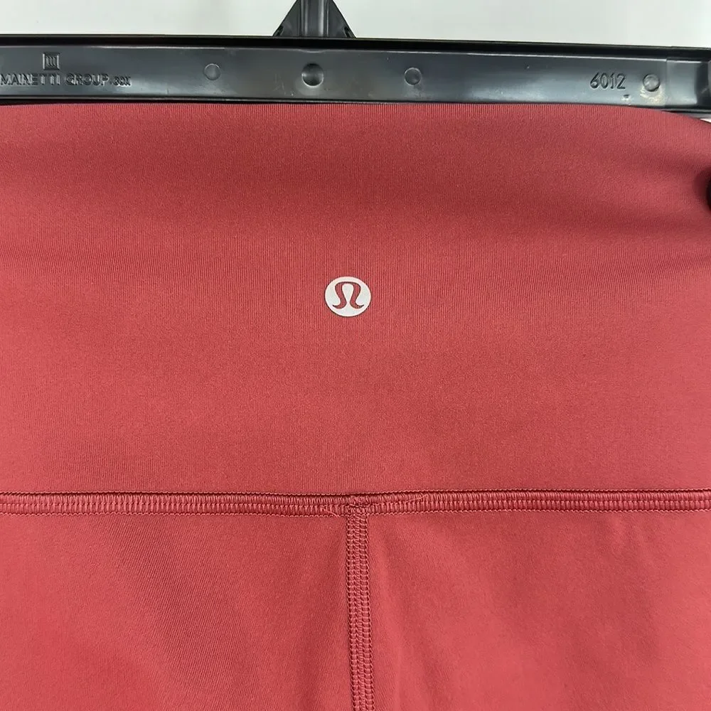 Lululemon Wunder Under High Rise Tight 25” *Full On‎ Luxtreme in Chianti Sz 10